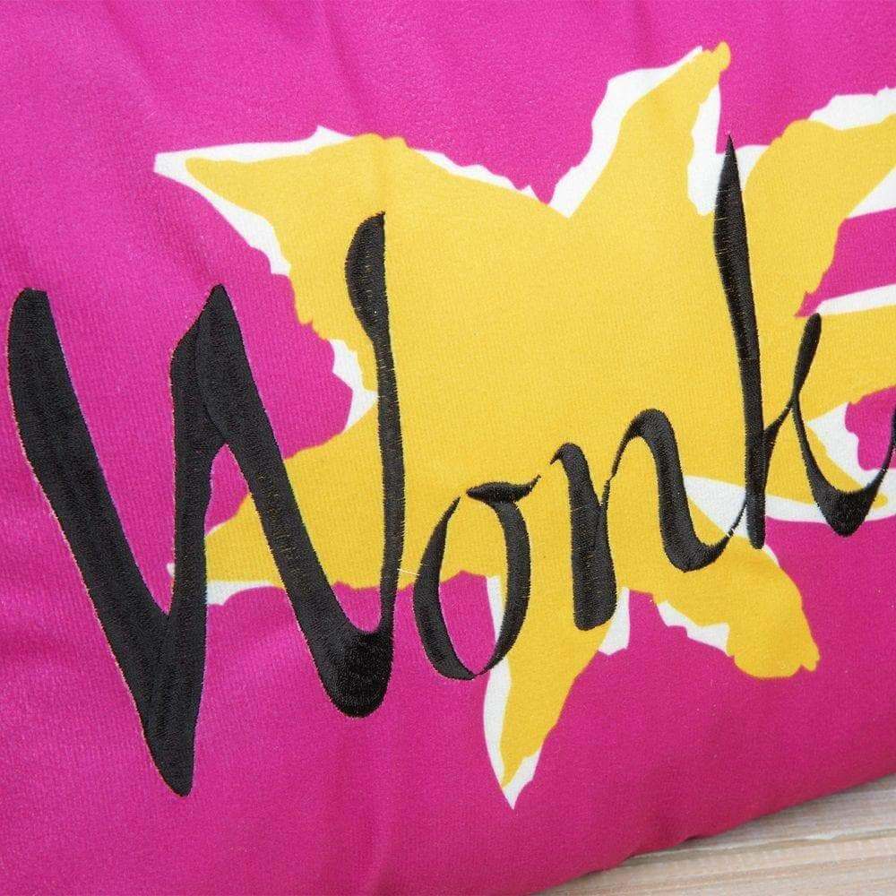 Charlie & The Chocolate Factory Wonka Bar Cushion - Olleke Wizarding Shop Amsterdam Brugge London