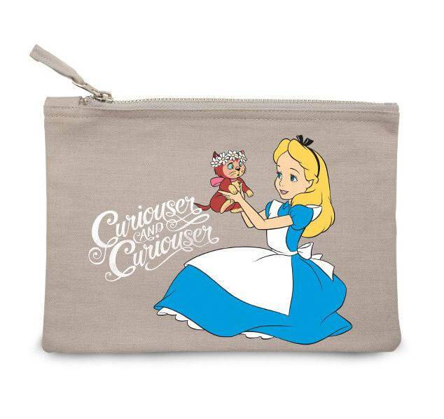 Disney Cosmetic Case Alice curiouser - Olleke Wizarding Shop Amsterdam Brugge London