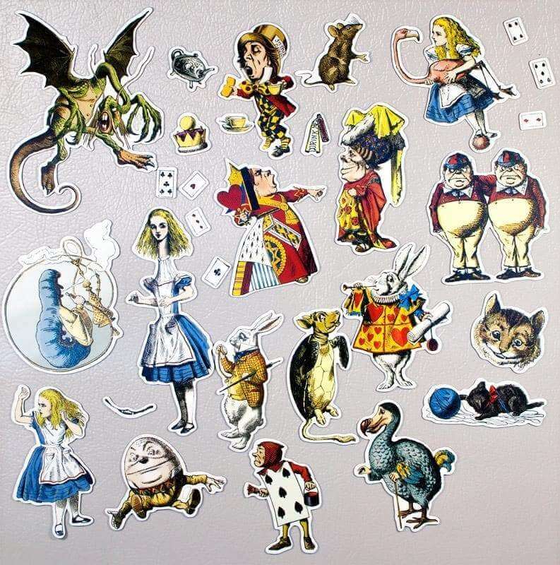 Alice Magnetic Dress-up Wonderland Play Set - Olleke Wizarding Shop Amsterdam Brugge London