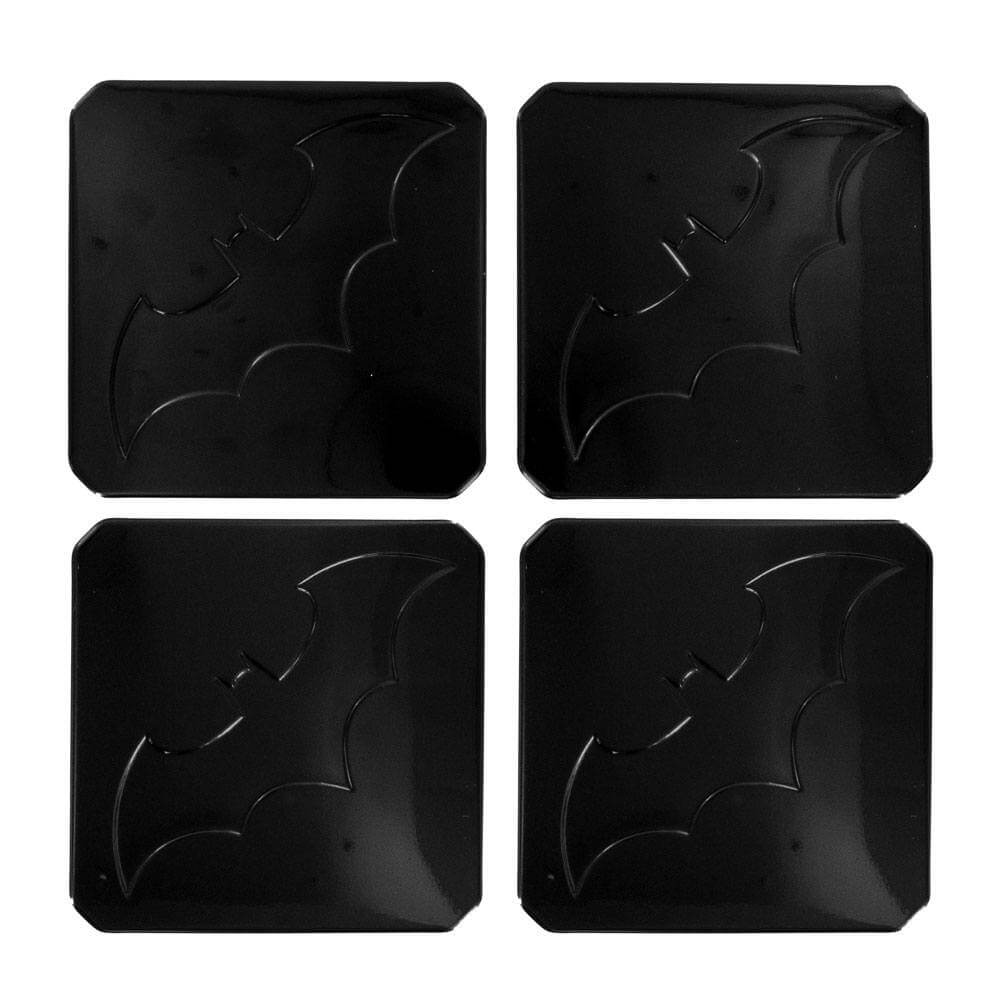 Batman Coaster 4-Pack Logo - Olleke Wizarding Shop Amsterdam Brugge London