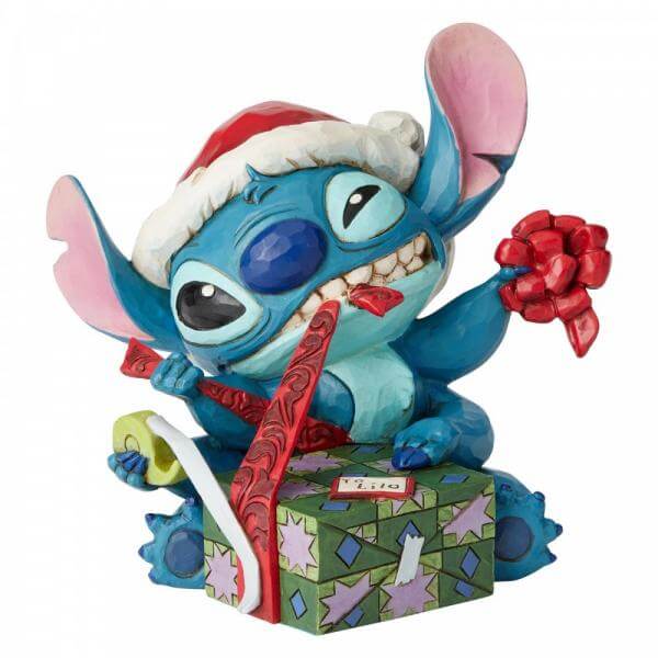 Bad Wrap (Stitch with Santa Hat Figurine) - Olleke Wizarding Shop Amsterdam Brugge London