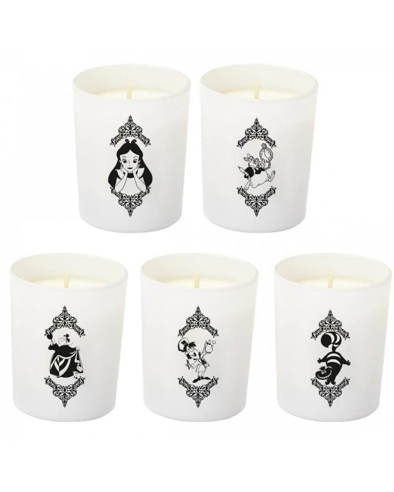 Alice in Wonderland 5 natural perfumed candles set - Olleke Wizarding Shop Amsterdam Brugge London