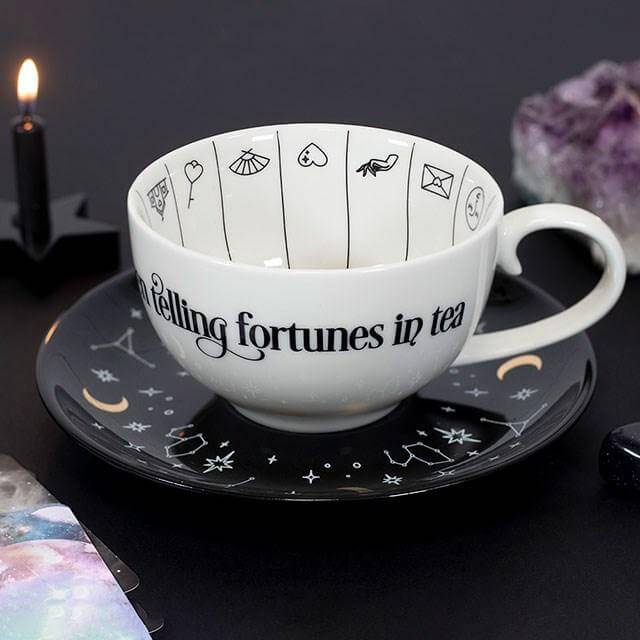 Fortune Telling Ceramic Teacup - Olleke Wizarding Shop Amsterdam Brugge London