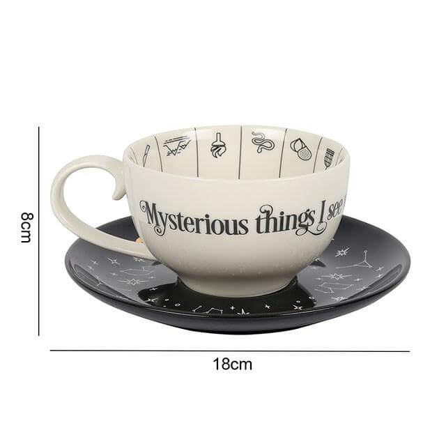 Fortune Telling Ceramic Teacup - Olleke Wizarding Shop Amsterdam Brugge London