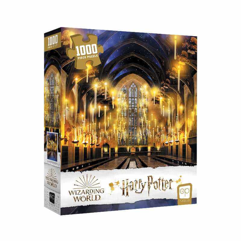 Great Hall 1000pc Jigsaw Puzzles - Olleke Wizarding Shop Amsterdam Brugge London