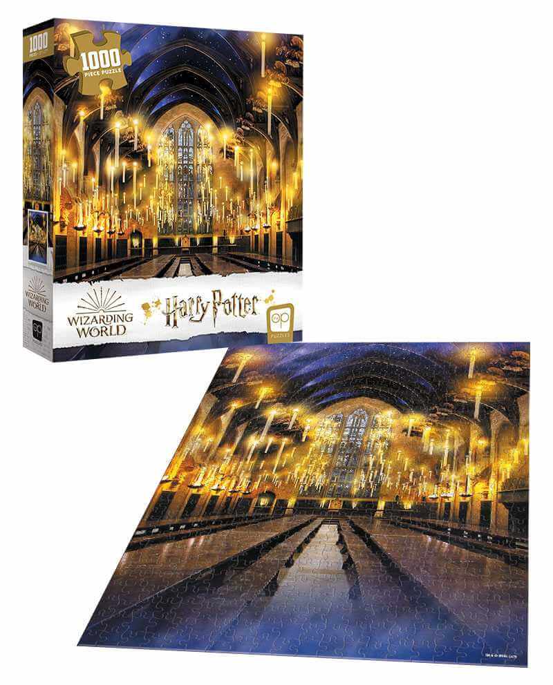 Great Hall 1000pc Jigsaw Puzzles - Olleke Wizarding Shop Amsterdam Brugge London