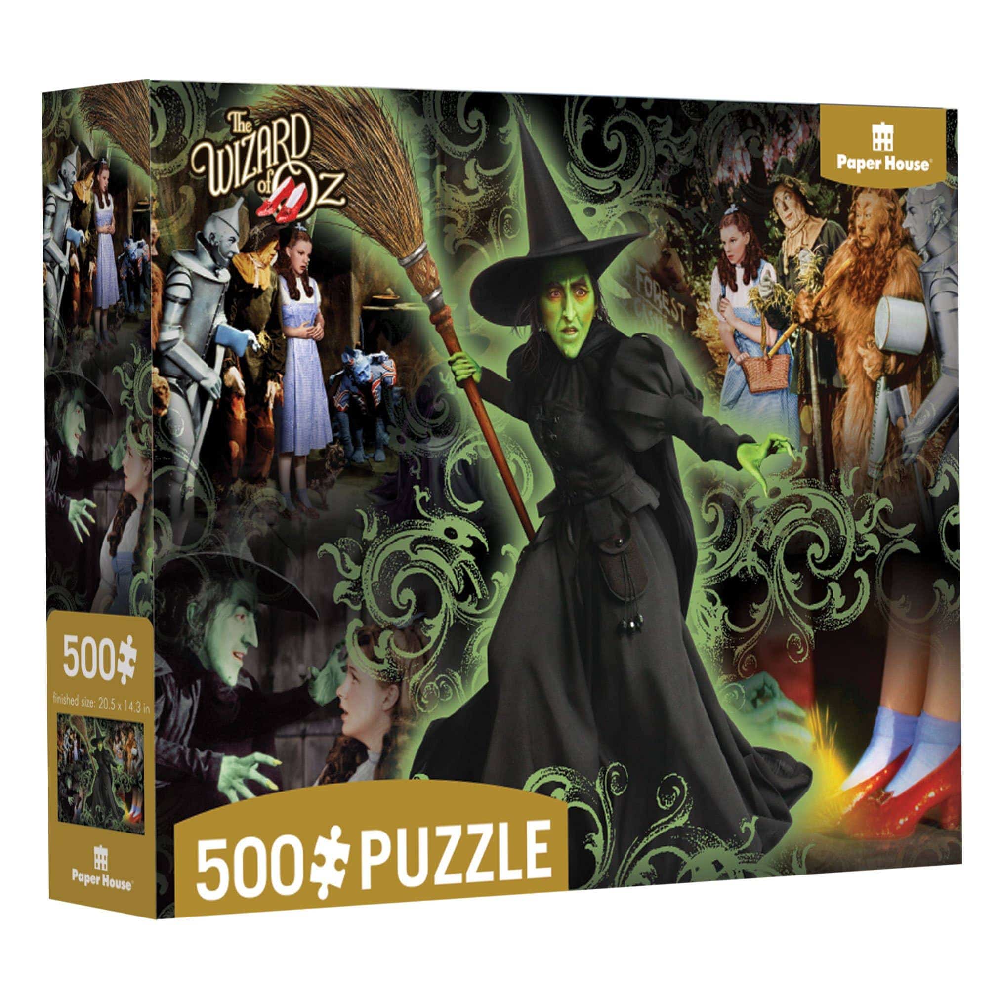 Wizard of Oz Wicked Witch 500 piece Jigsaw Puzzle - Olleke Wizarding Shop Amsterdam Brugge London