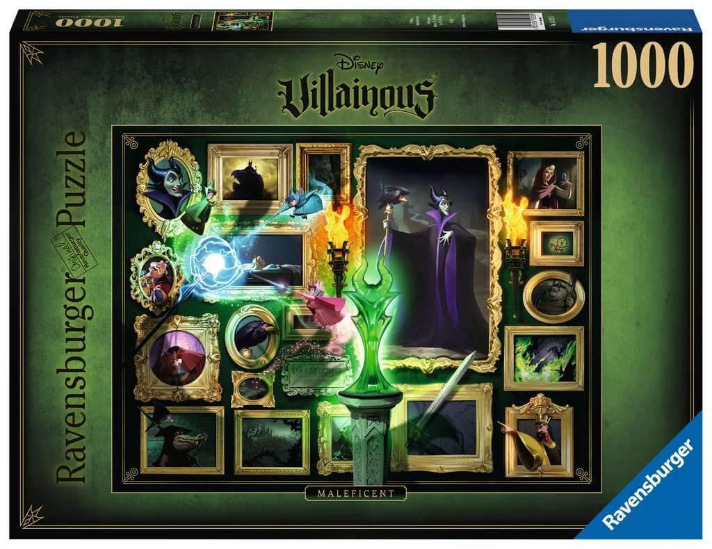 Disney Villainous Maleficent 1000 Piece Jigsaw Puzzle - Olleke Wizarding Shop Amsterdam Brugge London