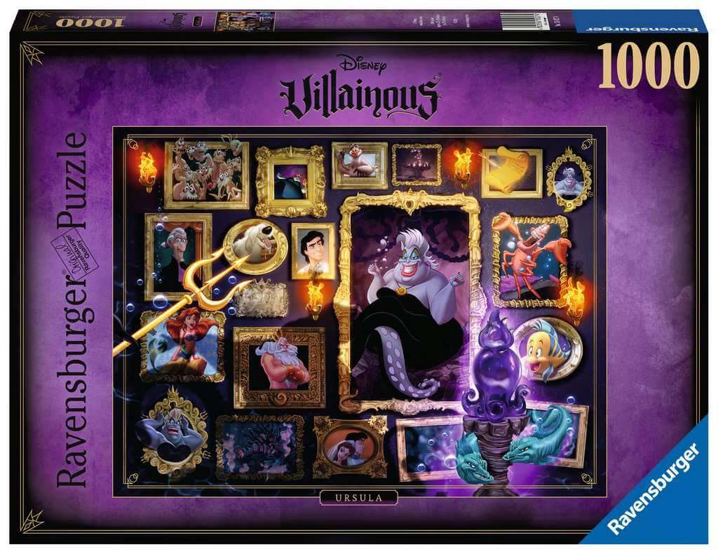 Disney Villainous Ursula 1000 Piece Jigsaw Puzzle - Olleke Wizarding Shop Amsterdam Brugge London