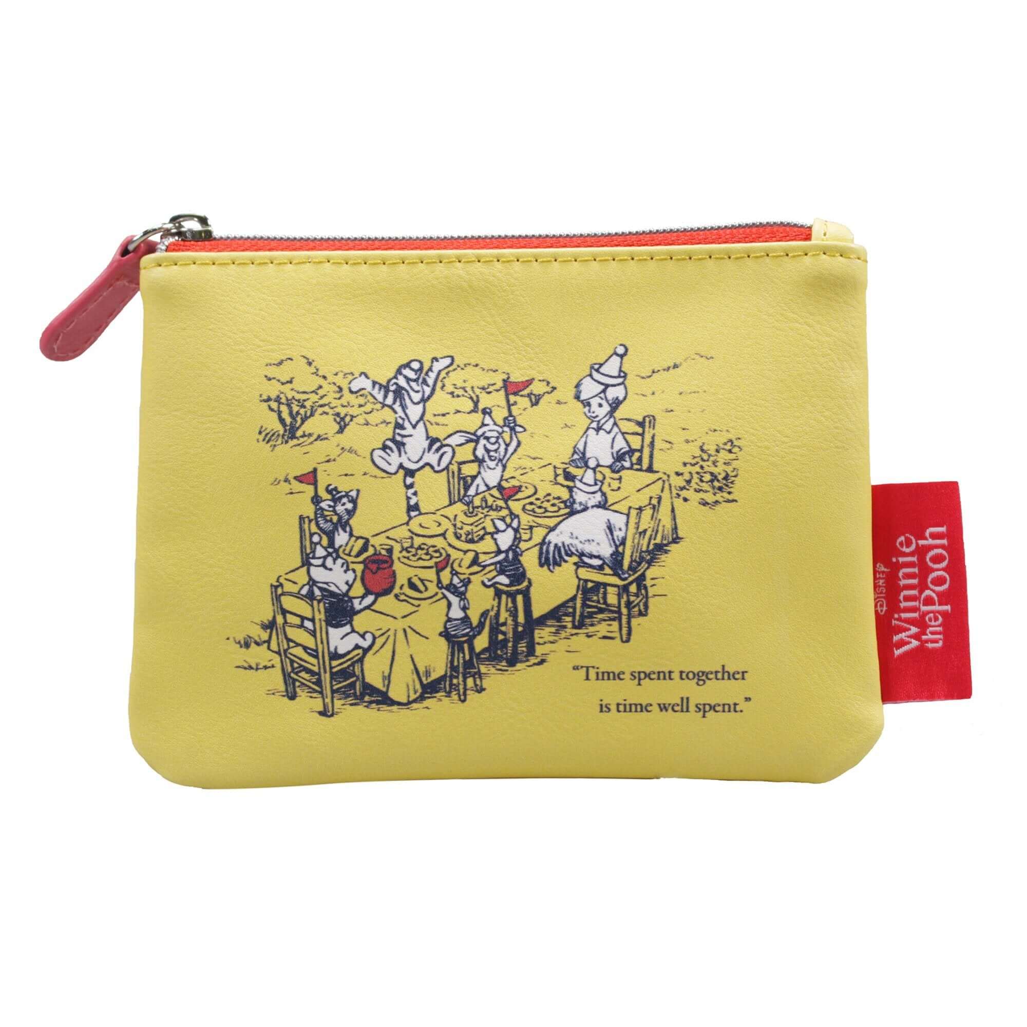 Disney Winnie The Pooh Coin Purse -Time Spent Together - Olleke Wizarding Shop Amsterdam Brugge London