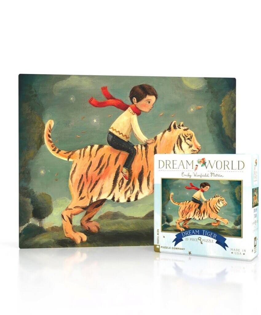 Dream World Tiger 20 piece Jigsaw Puzzle - Olleke Wizarding Shop Amsterdam Brugge London