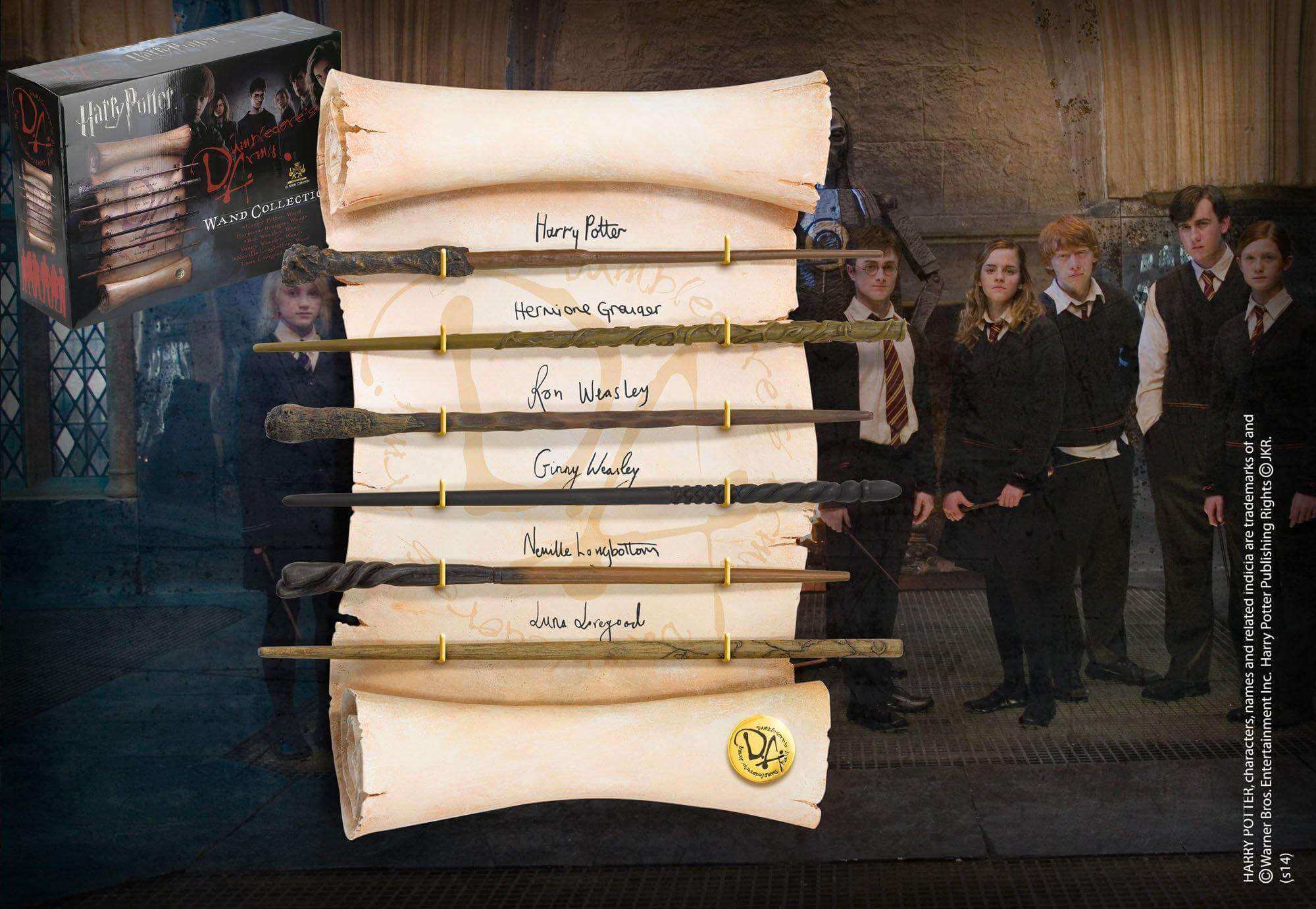 Dumbledore Army Wand Collection - Olleke Wizarding Shop Amsterdam Brugge London