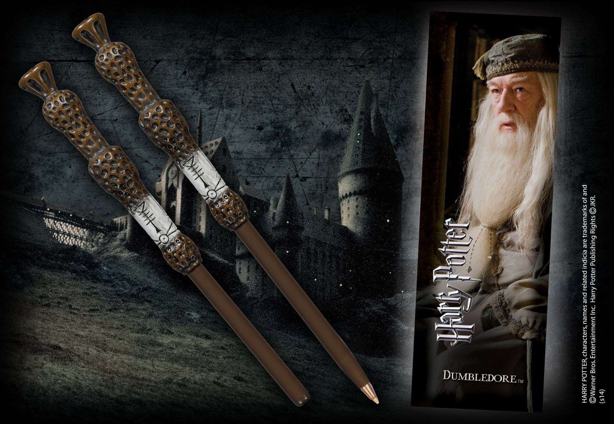 Dumbledore Wand Pen & Bookmark - Olleke Wizarding Shop Amsterdam Brugge London