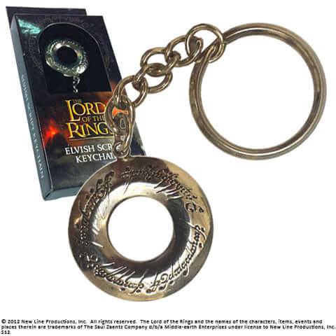 Elvish Script Keychain - Olleke Wizarding Shop Amsterdam Brugge London