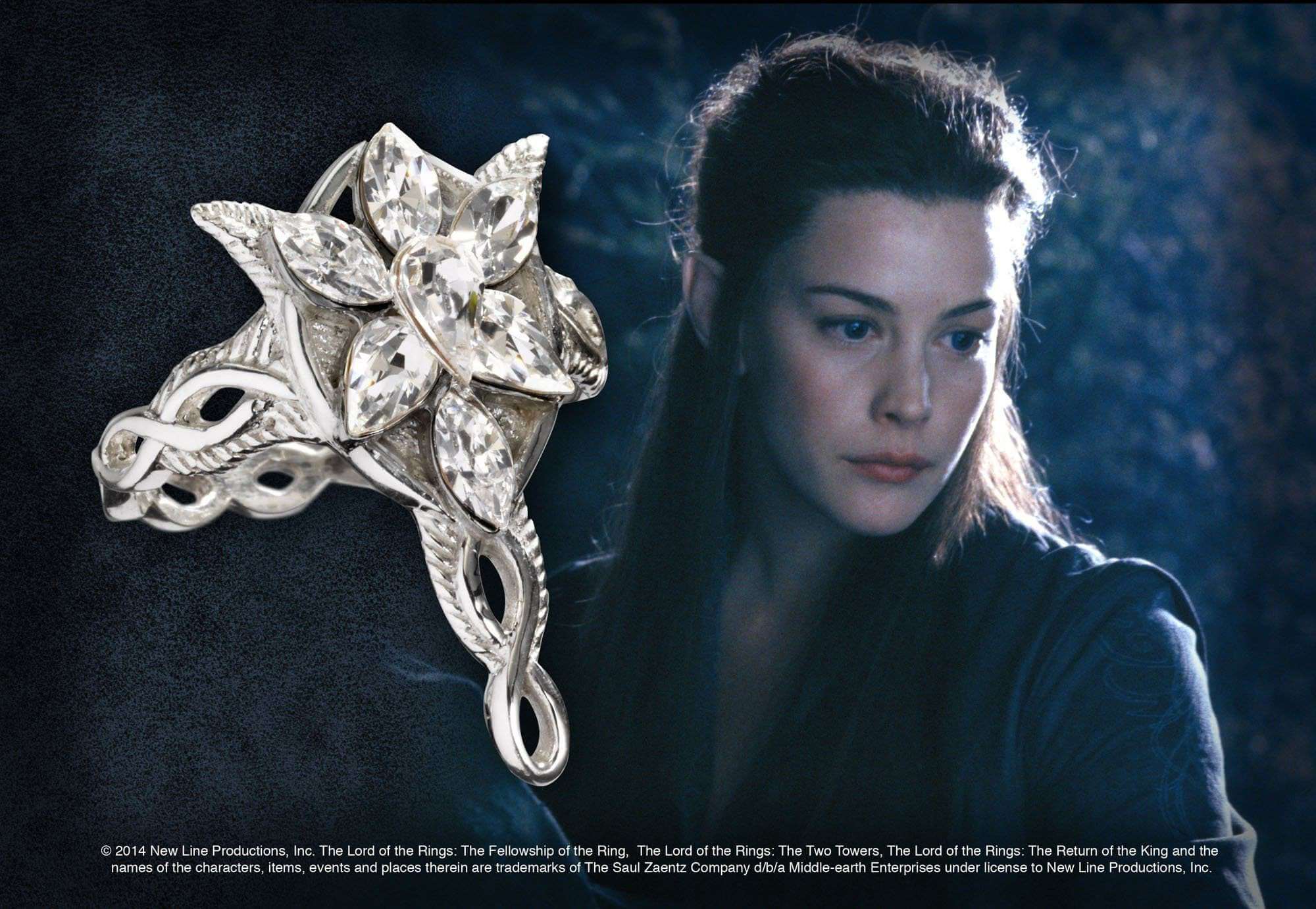 Evenstar Ring - Olleke Wizarding Shop Amsterdam Brugge London