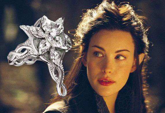 Evenstar Ring - Olleke Wizarding Shop Amsterdam Brugge London