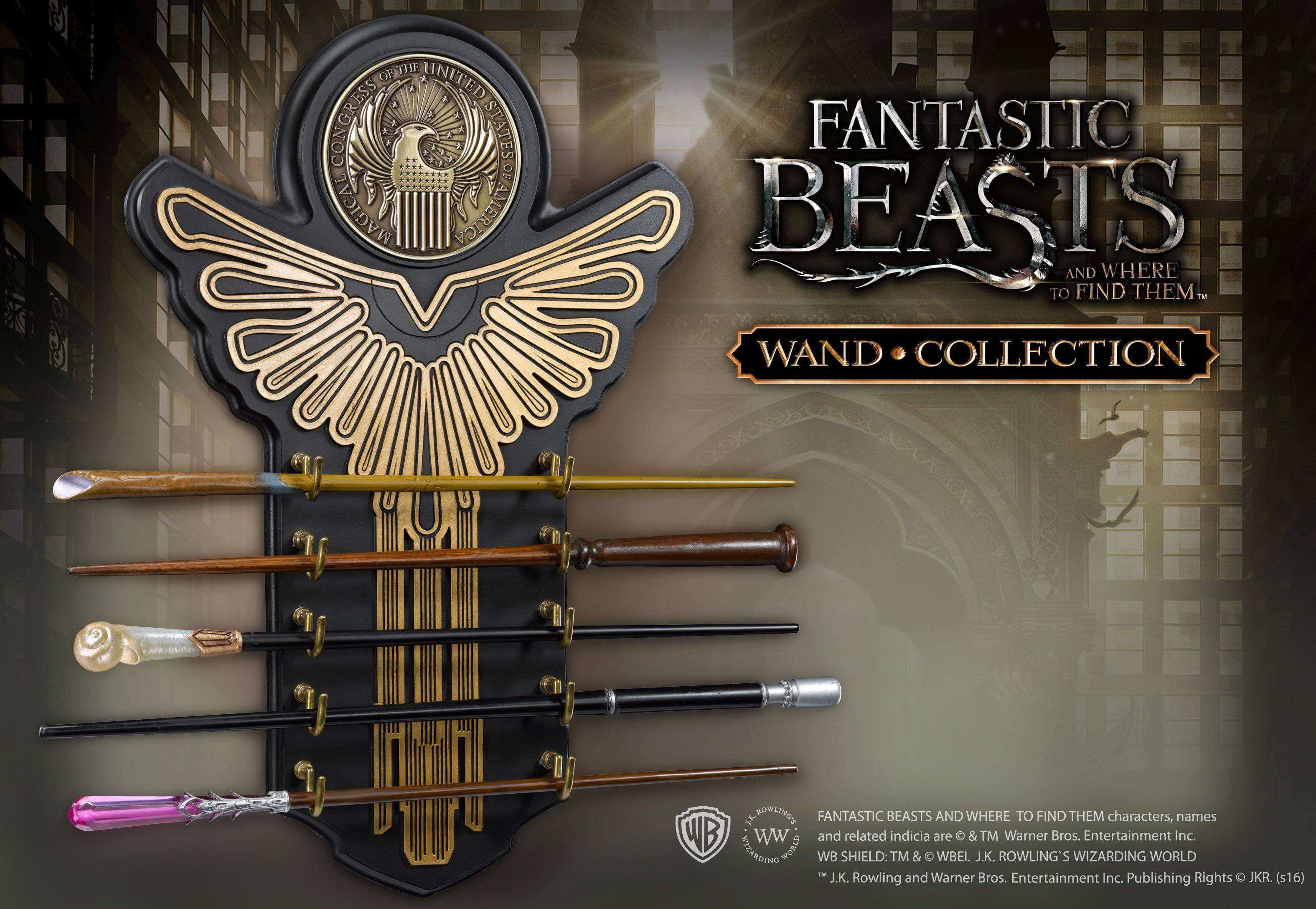 Fantastic Beasts Wand Collection - Olleke Wizarding Shop Amsterdam Brugge London