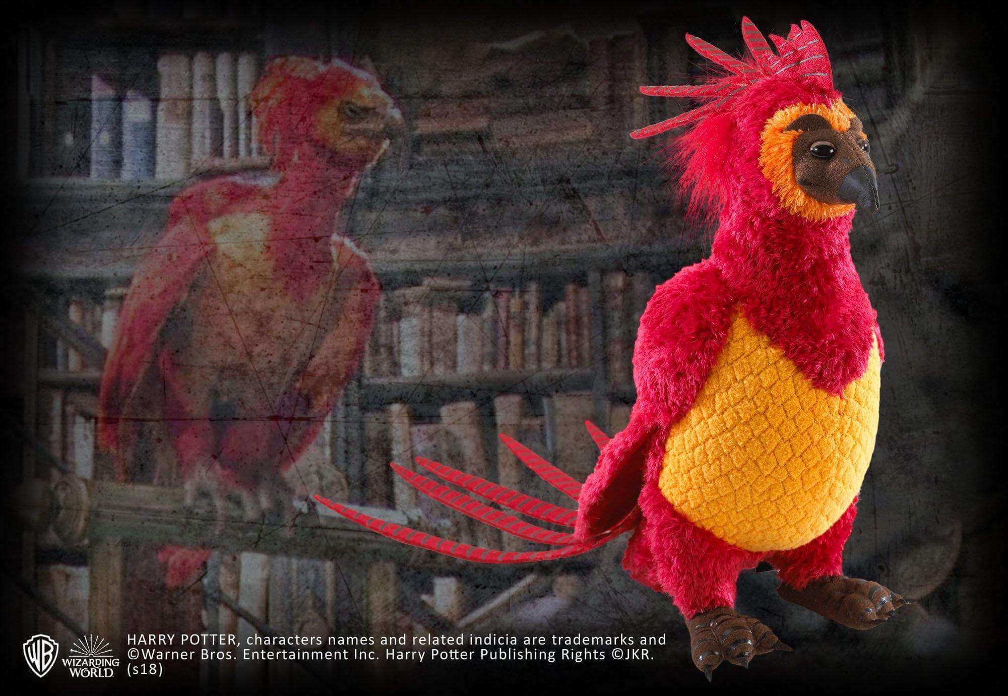 Fawkes Plush - Olleke Wizarding Shop Amsterdam Brugge London