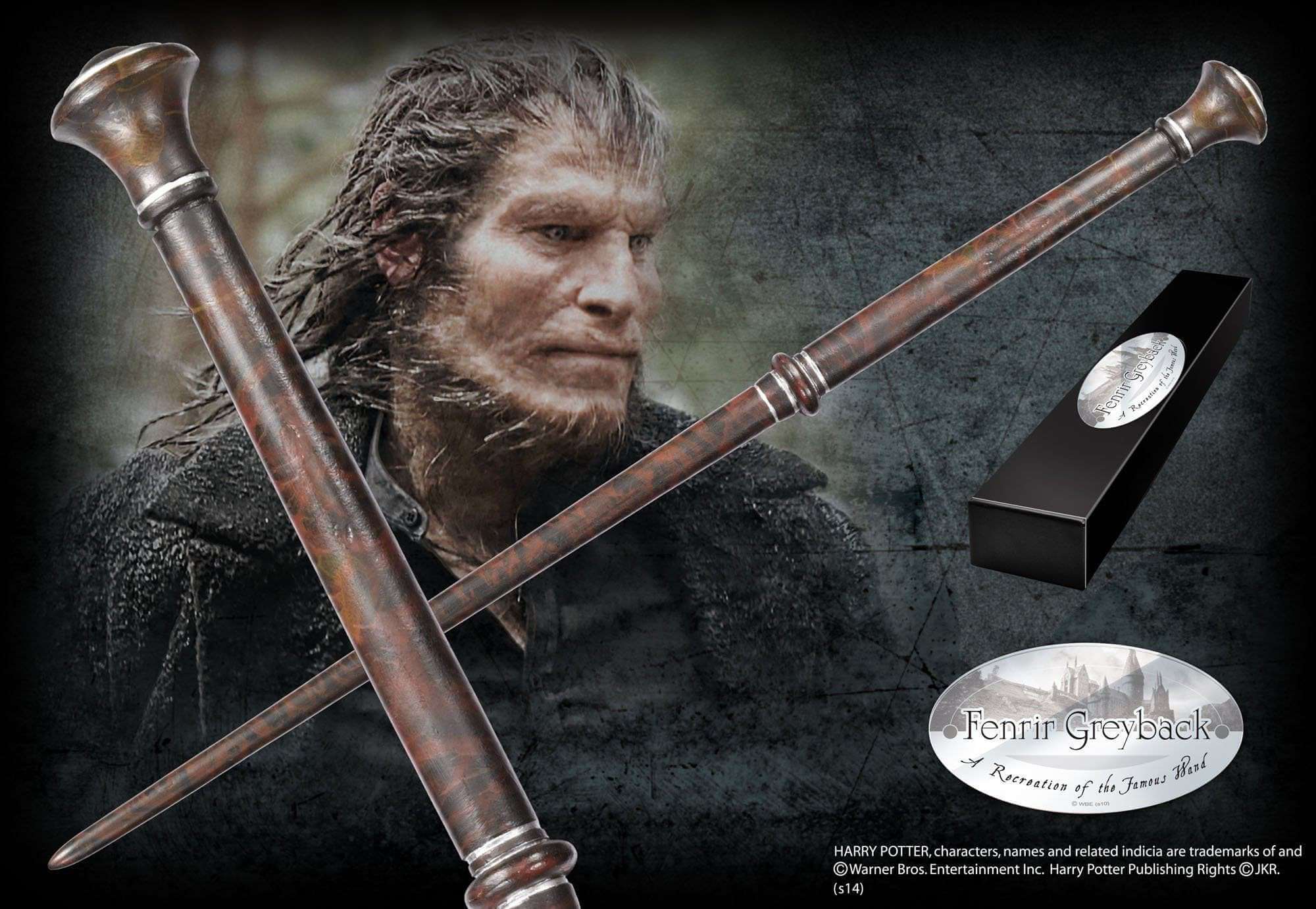 Fenrir Greyback Character Wand - Olleke Wizarding Shop Amsterdam Brugge London