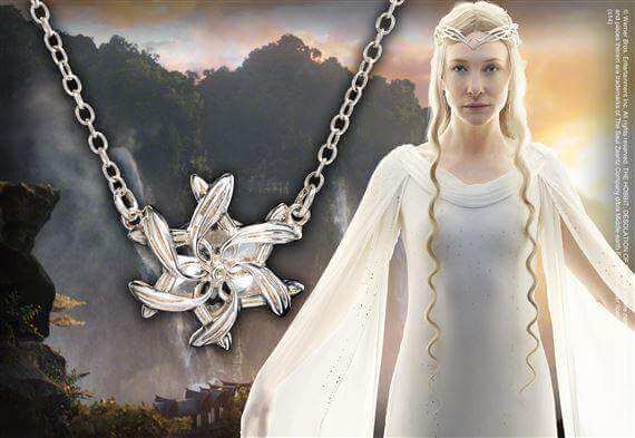 Galadriel Ring Pendant Sterling Silver - Olleke Wizarding Shop Amsterdam Brugge London