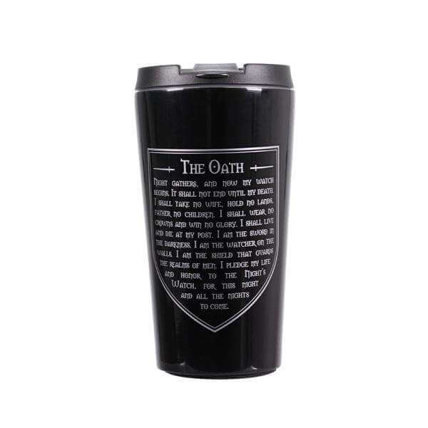 Game of Thrones Travel Mug - Night's Watch - Olleke Wizarding Shop Amsterdam Brugge London