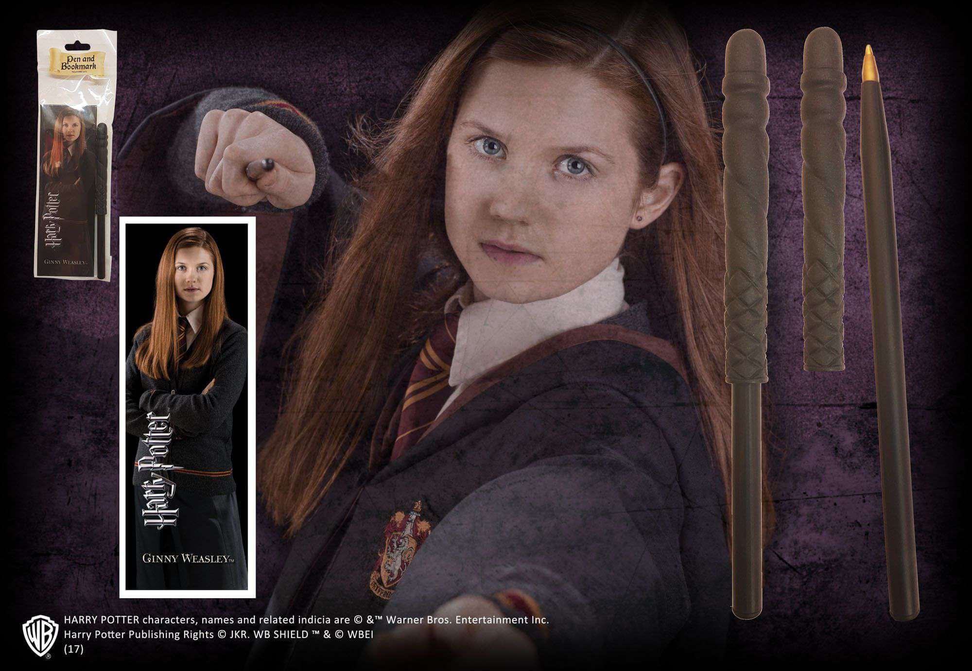 Ginny Wand Pen and Bookmark - Olleke Wizarding Shop Amsterdam Brugge London