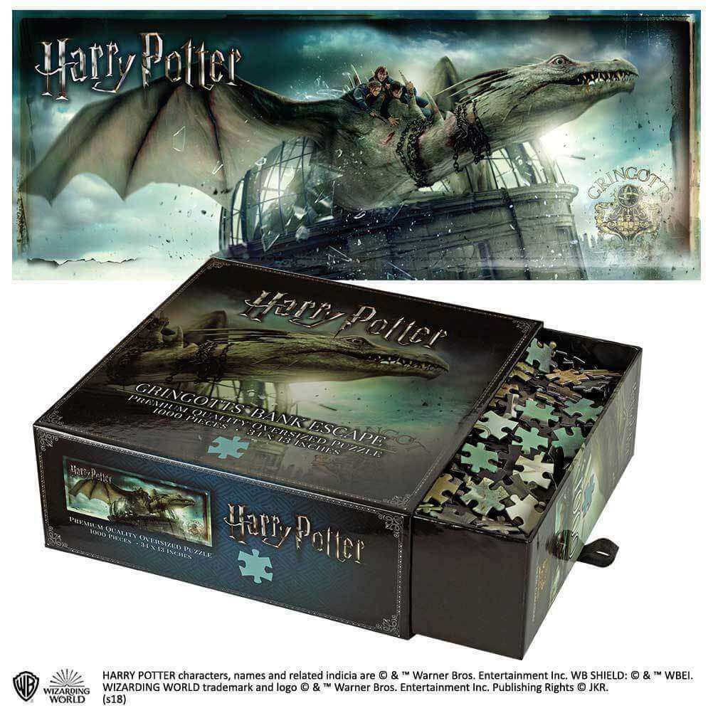 Gringotts Bank Escape 1,000pc Jigsaw Puzzle - Olleke Wizarding Shop Amsterdam Brugge London