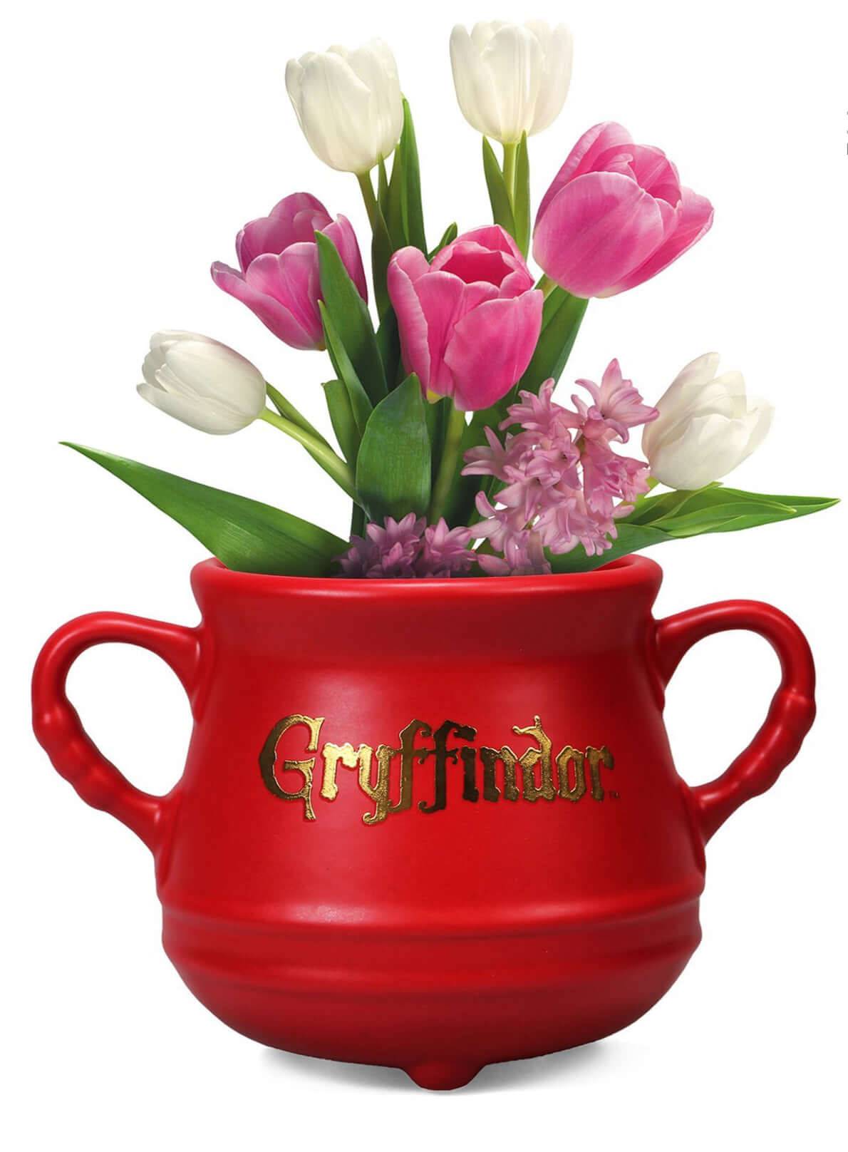 Gryffindor Cauldron Harry Potter Table Top Vase - Olleke Wizarding Shop Amsterdam Brugge London