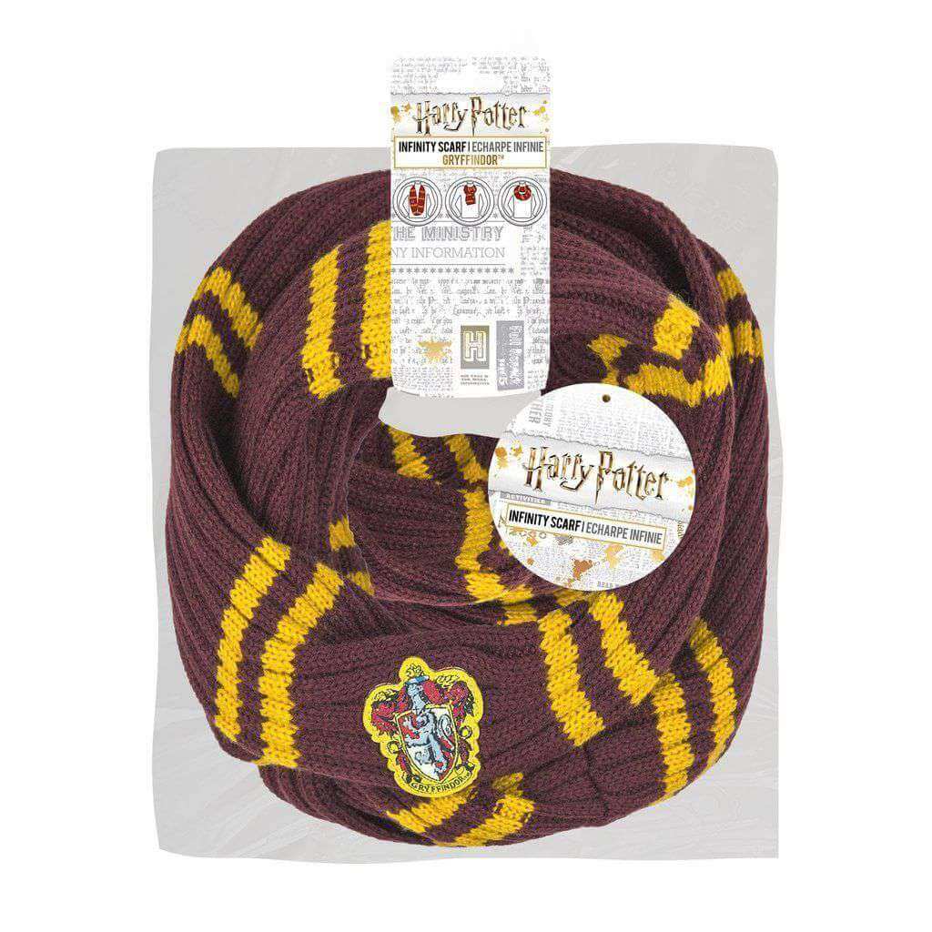 Gryffindor Infinity Scarf - Olleke Wizarding Shop Amsterdam Brugge London