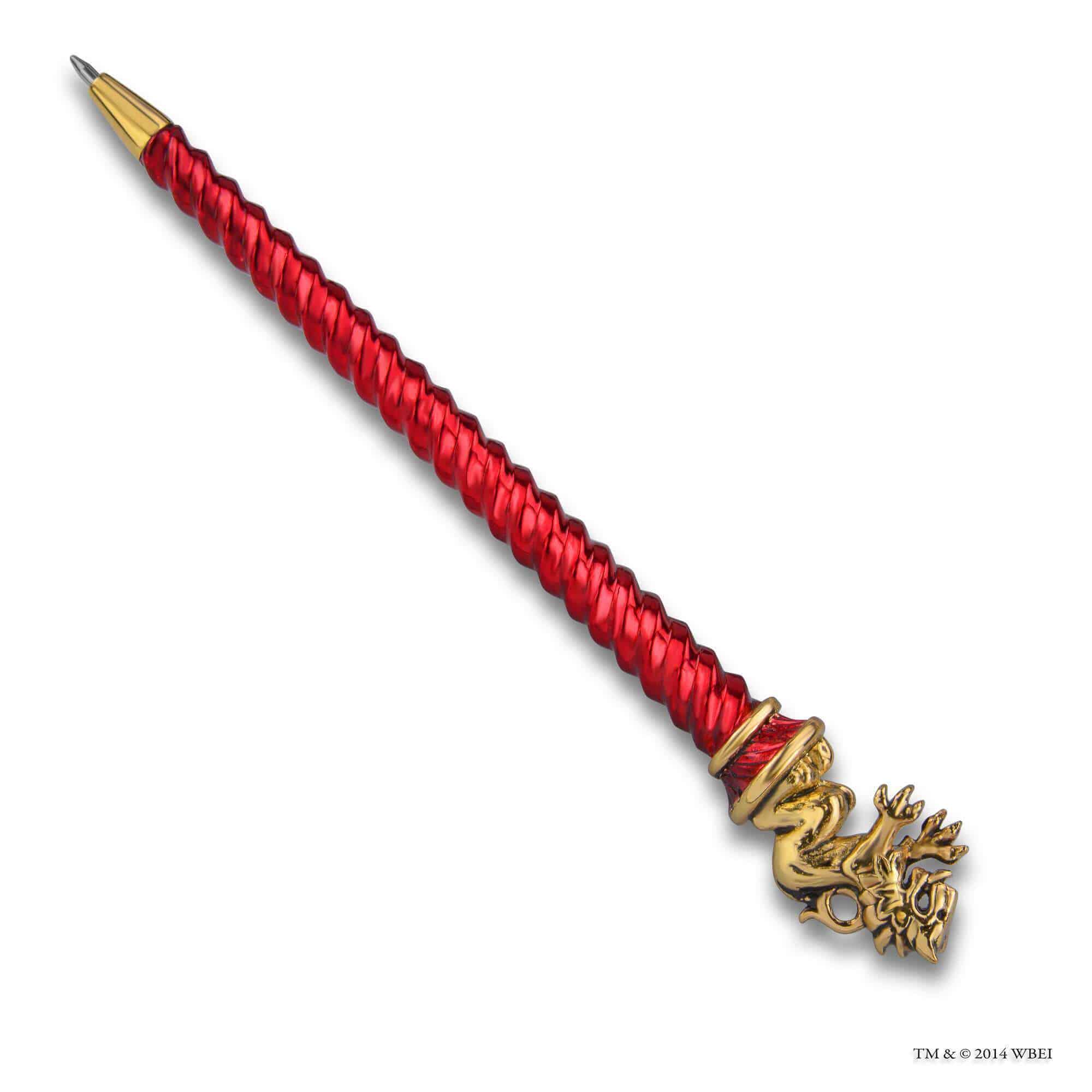 Gryffindor Pen Gold Plated - Olleke Wizarding Shop Amsterdam Brugge London