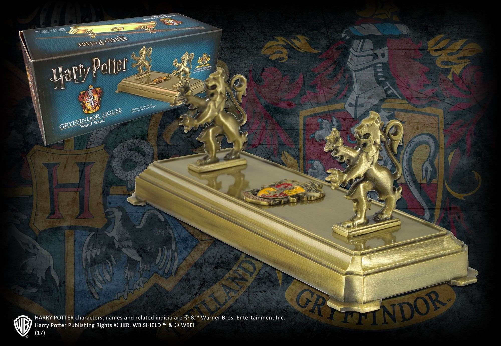 Gryffindor Wand Stand - Olleke Wizarding Shop Amsterdam Brugge London