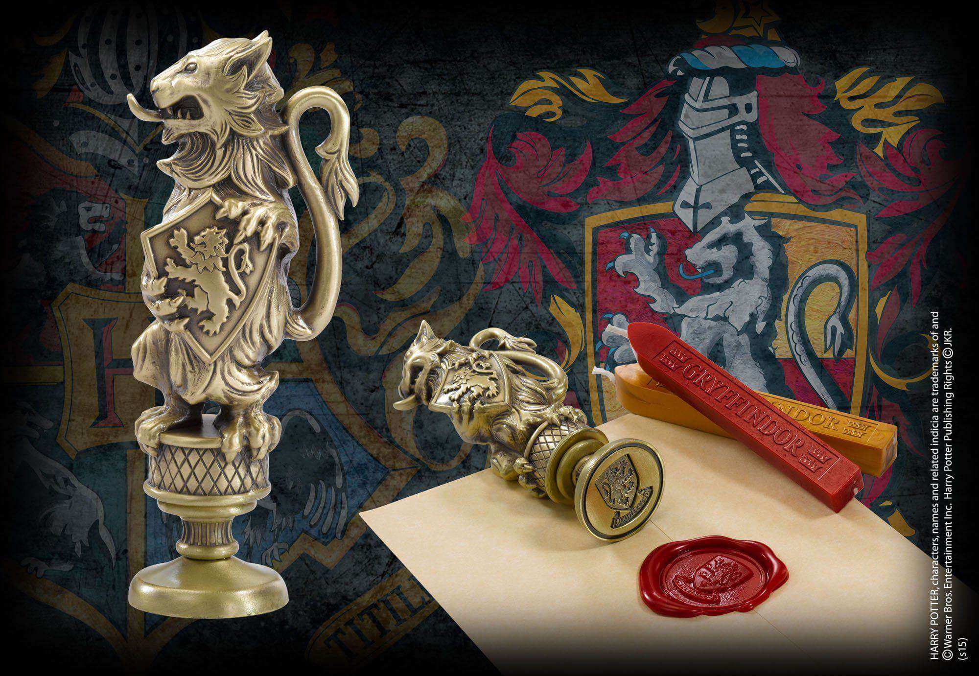 Gryffindor Wax Seal - Olleke Wizarding Shop Amsterdam Brugge London