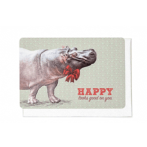 Happy looks good on you (Hippo) - Olleke Wizarding Shop Amsterdam Brugge London