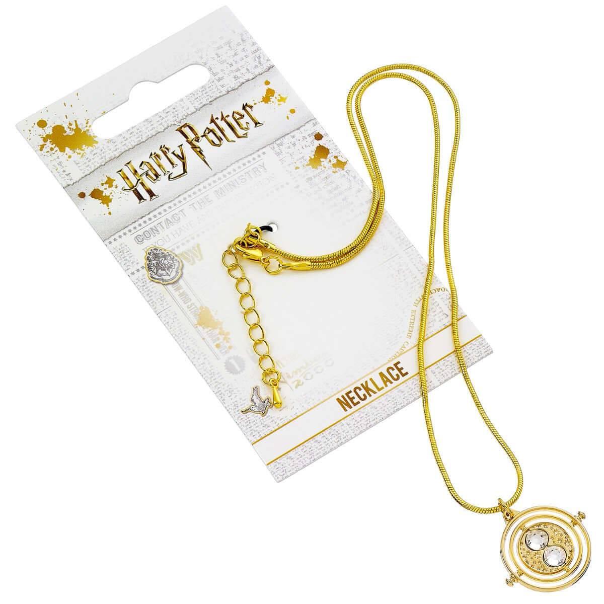 Harry Potter 20mm Fixed Time Turner Necklace - Olleke Wizarding Shop Amsterdam Brugge London