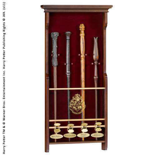 Harry Potter 4 Wand Display - Olleke Wizarding Shop Amsterdam Brugge London