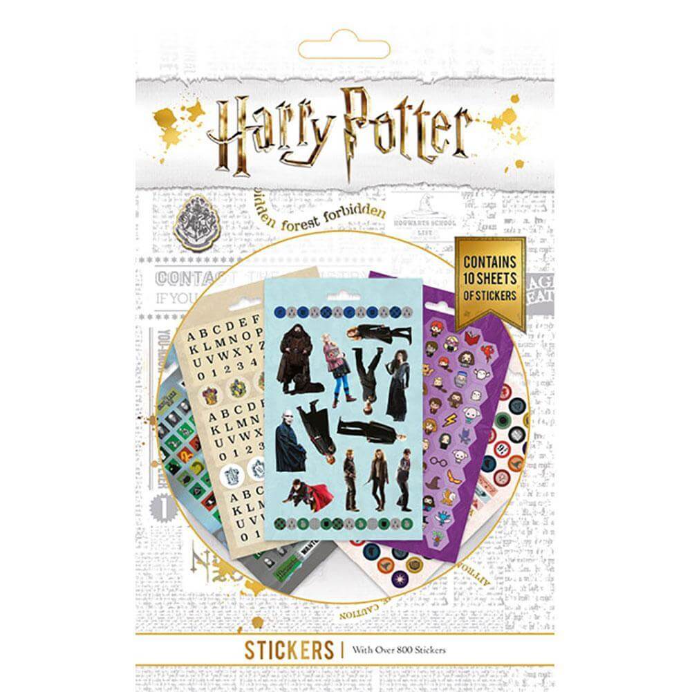 Harry Potter 800pc Sticker Set - Olleke Wizarding Shop Amsterdam Brugge London