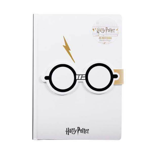 Harry Potter A5 Notebook - Harry Potter (Glasses & Scar) - Olleke Wizarding Shop Amsterdam Brugge London