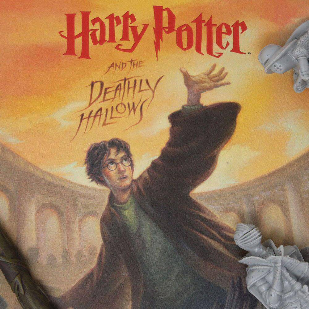 Harry Potter Art Print Deathly Hallows Book Cover Artwork Limited Edition - Olleke Wizarding Shop Amsterdam Brugge London