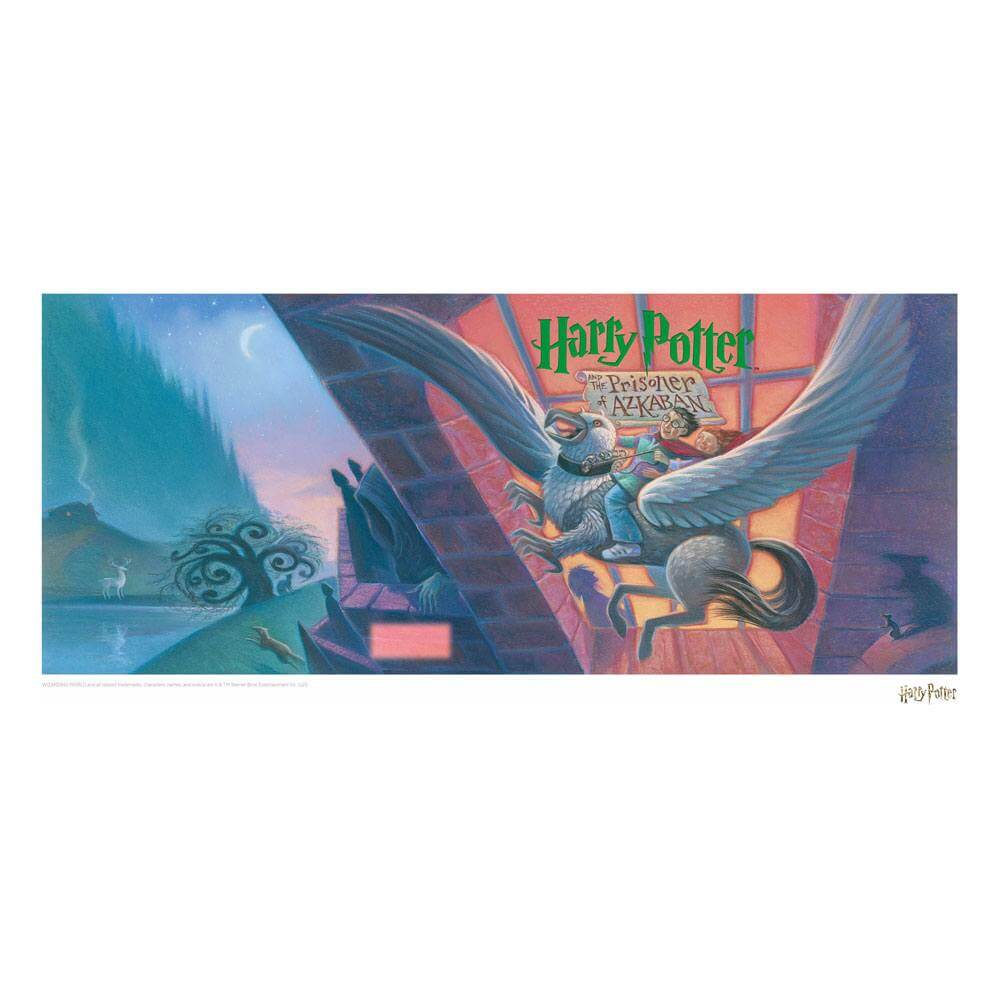 Harry Potter Art Print Prisoner of Azkaban Book Cover Artwork Limited Edition - Olleke Wizarding Shop Amsterdam Brugge London