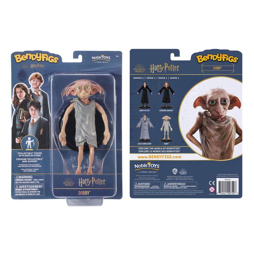 Harry Potter Bendable Figure Dobby - Olleke Wizarding Shop Amsterdam Brugge London