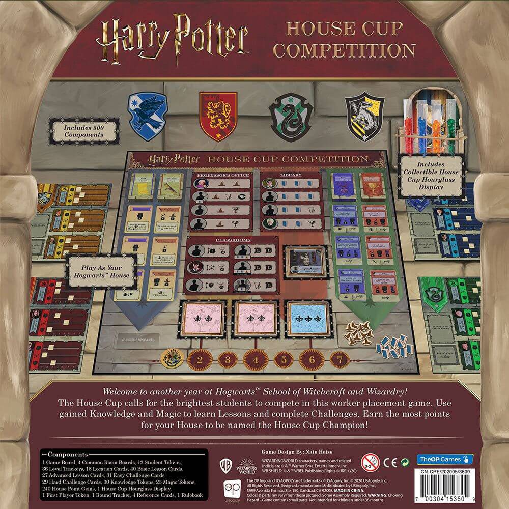 Harry Potter Board Game House Cup Competition - Olleke Wizarding Shop Amsterdam Brugge London