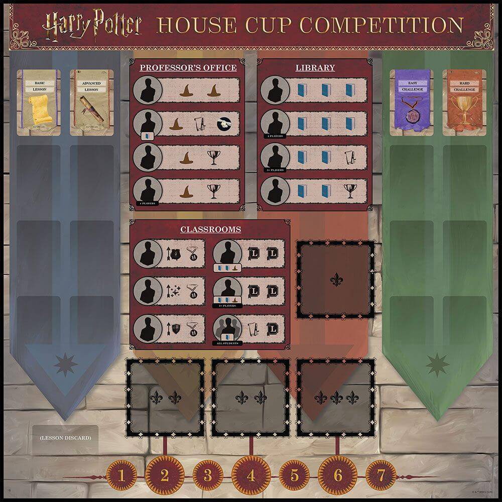 Harry Potter Board Game House Cup Competition - Olleke Wizarding Shop Amsterdam Brugge London