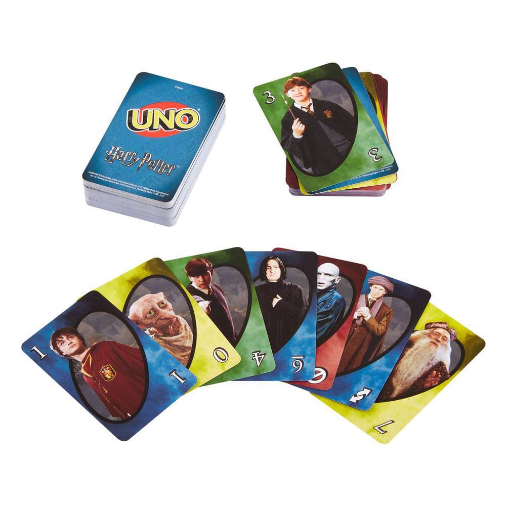 Harry Potter Card Game UNO - Olleke Wizarding Shop Amsterdam Brugge London