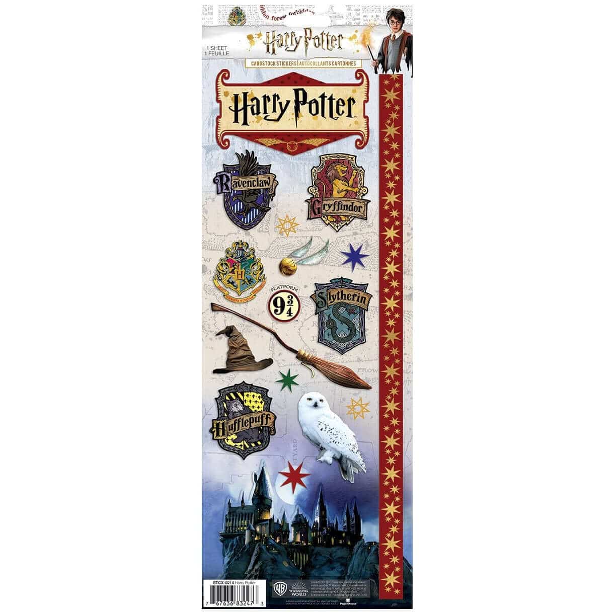 Harry Potter Cardstock Sticker - Olleke Wizarding Shop Amsterdam Brugge London