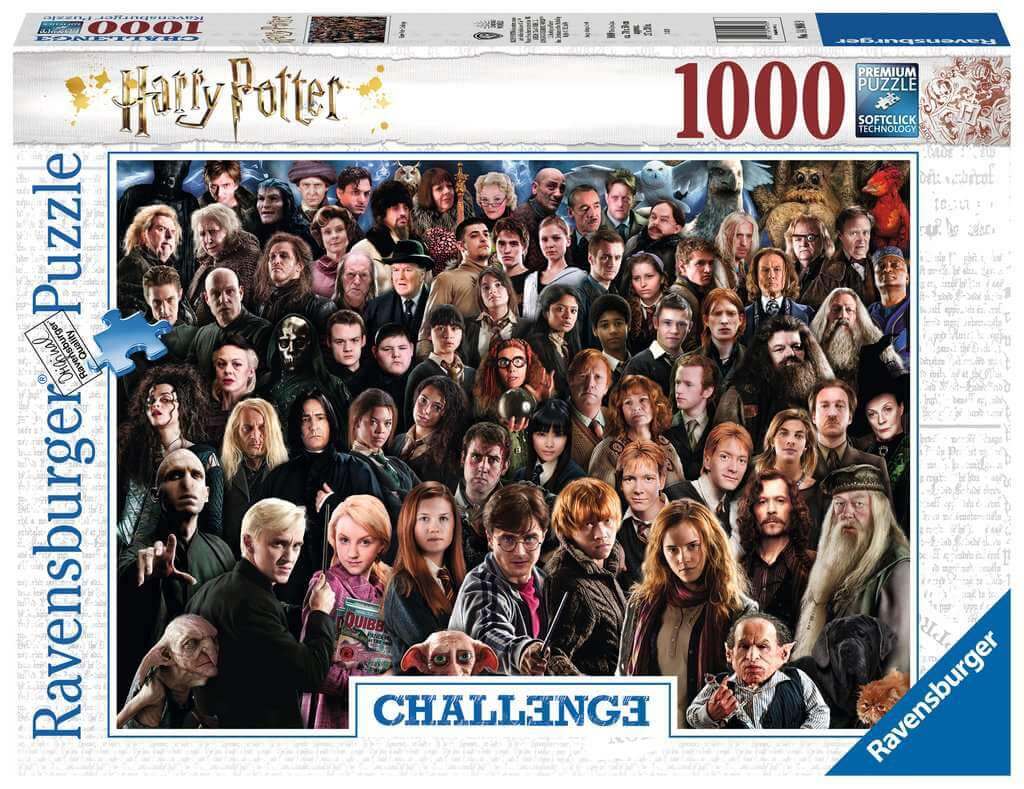 Harry Potter Challenge 1000 Piece Jigsaw Puzzle - Olleke Wizarding Shop Amsterdam Brugge London