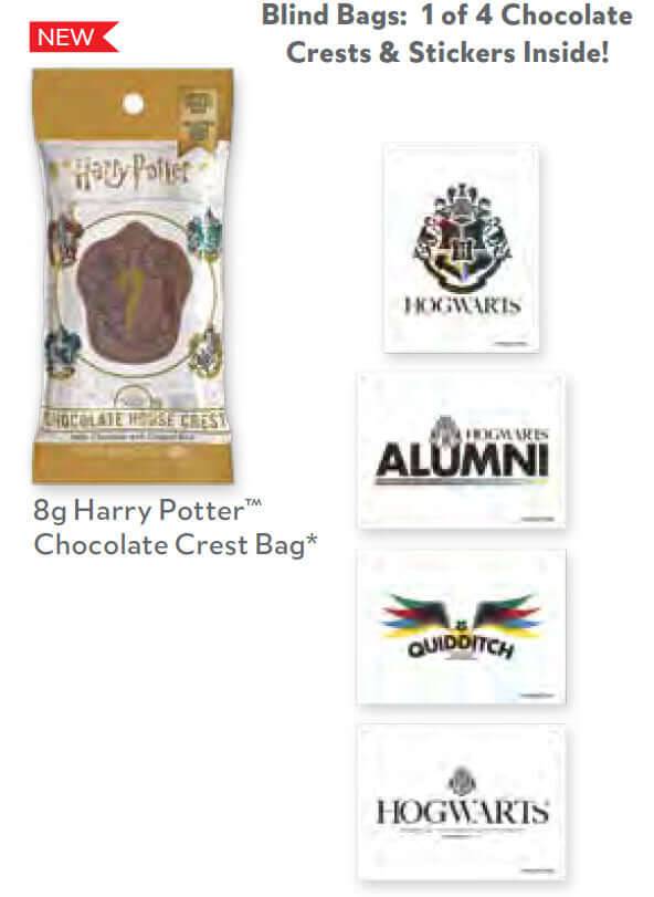 Harry Potter Chocolate Crest Bag - Olleke Wizarding Shop Amsterdam Brugge London