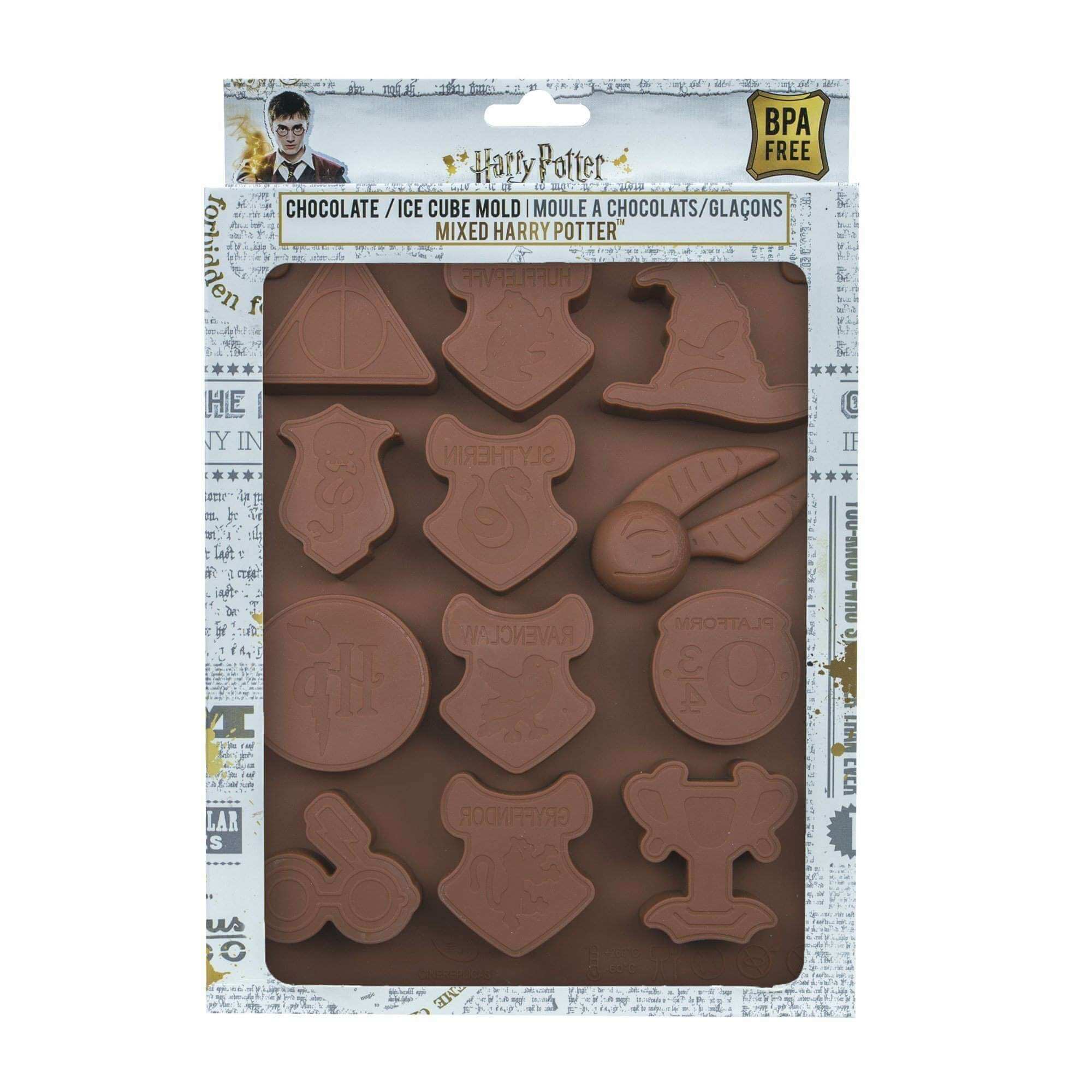 Harry Potter chocolate/ice cube mold - Mixed - Olleke Wizarding Shop Amsterdam Brugge London