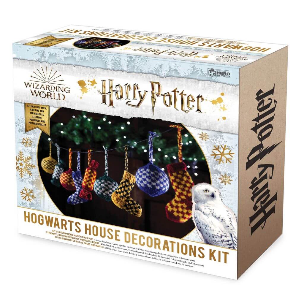 Harry Potter Christmas Decoration Knitting Set - Olleke Wizarding Shop Amsterdam Brugge London