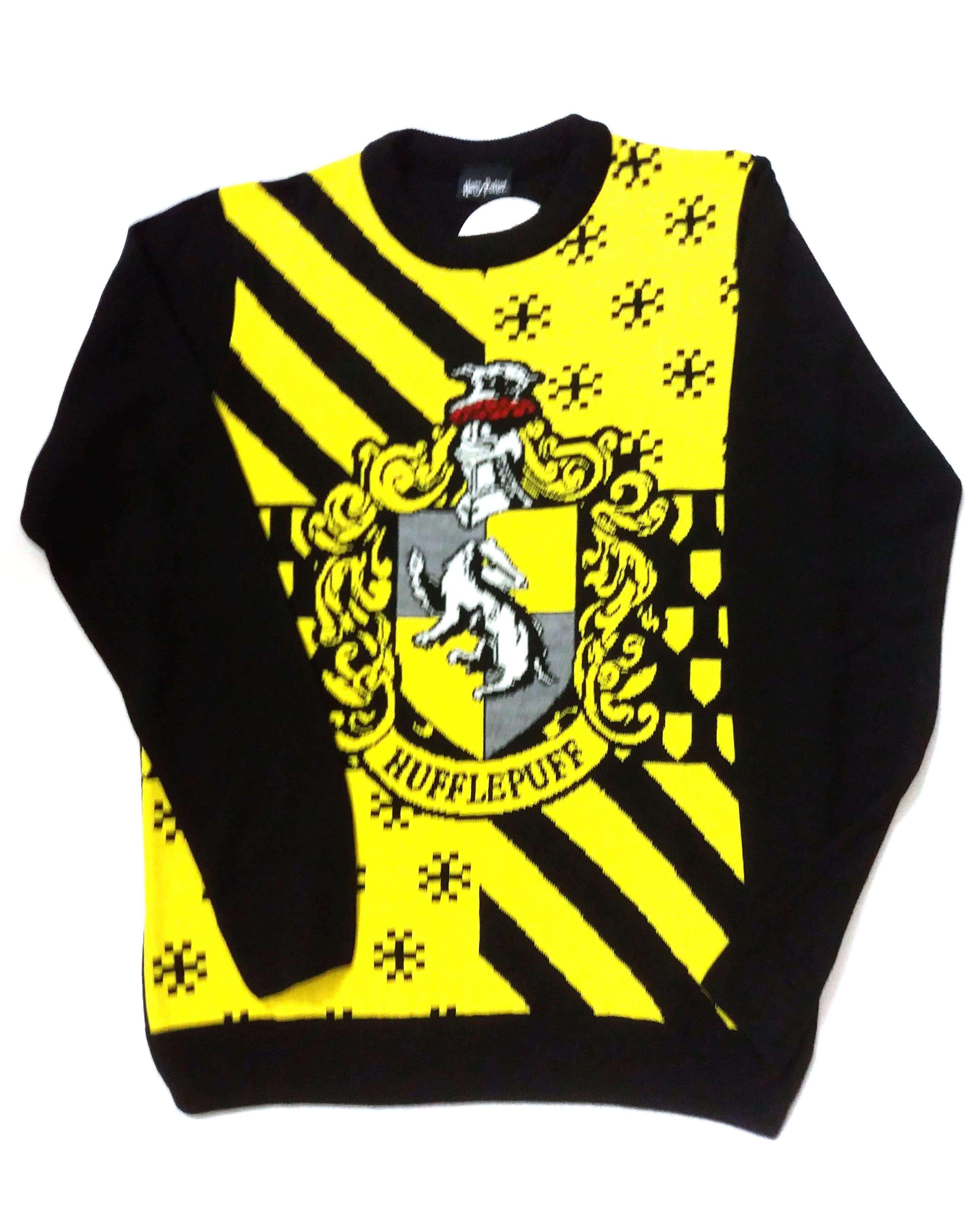 Harry Potter Christmas Sweater Hufflepuff - Olleke Wizarding Shop Amsterdam Brugge London