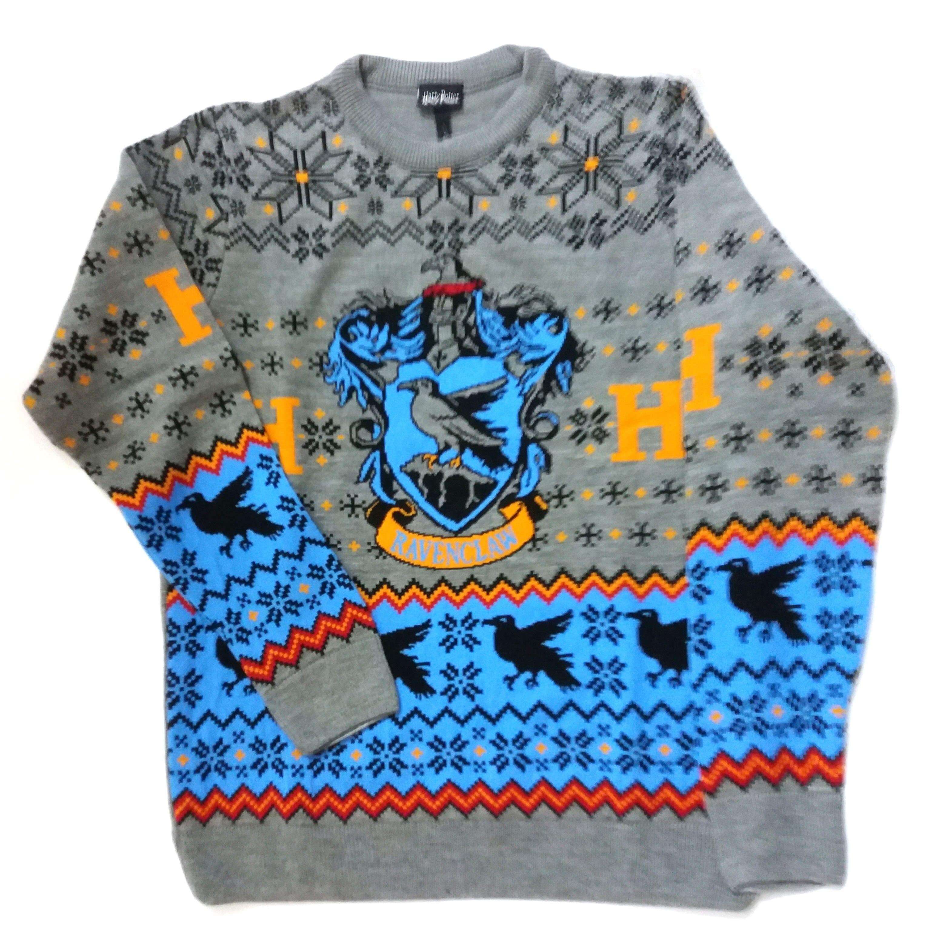 Harry Potter Christmas Sweater Ravenclaw - Olleke Wizarding Shop Amsterdam Brugge London